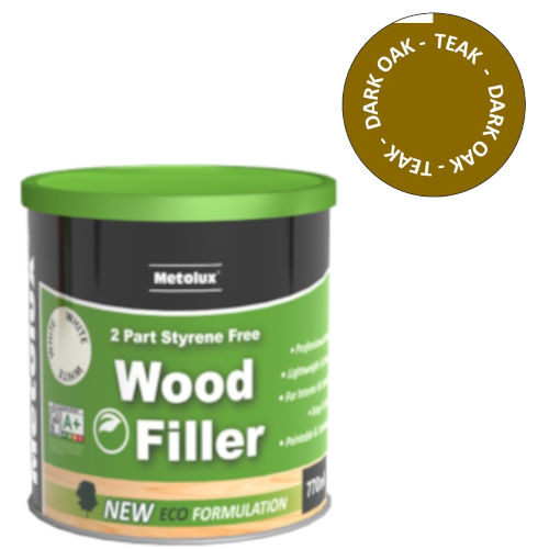 Wood Filler - 2 Part - 1.4Kg - Dark Oak