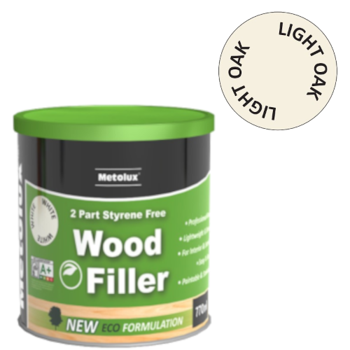 Wood Filler - 2 Part - 1.4Kg - Light Oak