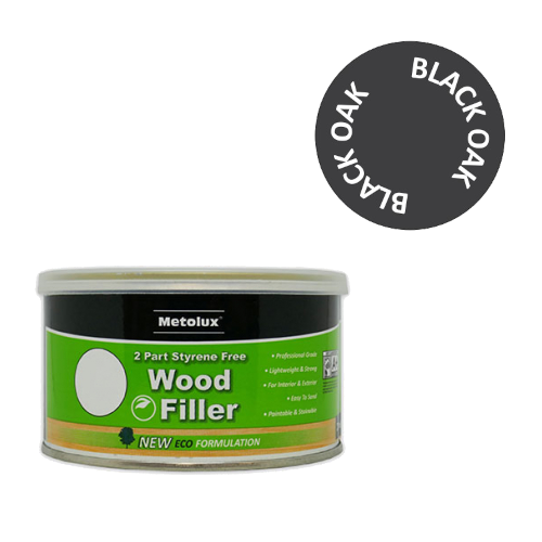 Wood Filler - 2 Part - 0.5Kg - Black Oak