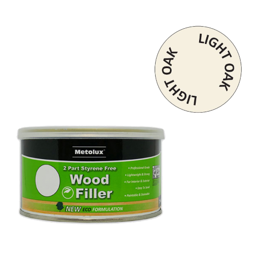 Wood Filler - 2 Part - 0.5Kg - Light Oak