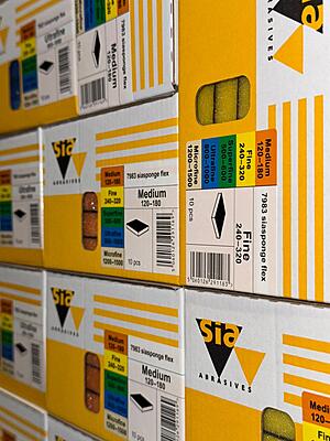 SIA 7983 SIAsponge flex - Sponge Sanding Pads - Box of 10 SIA 7983 SIAsponge flex - Sponge Sanding Pads - Box of 10