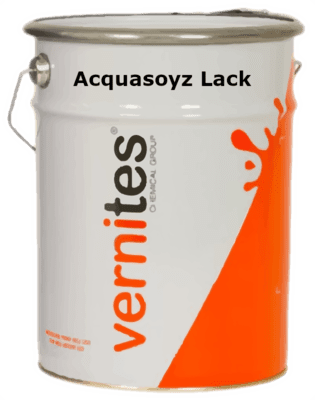 Internal Waterborne Paint - Vernites Acquasoyz Lack - 1K - Pigmented